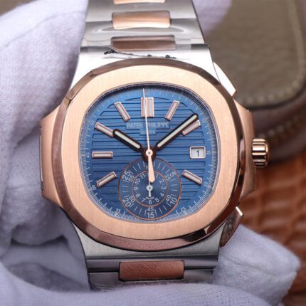 Patek Philippe Nautilus 5980 Chronograph Two Tone - Superclone