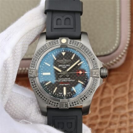 Breitling Chronometre GMT Carbon Dial- Superclone
