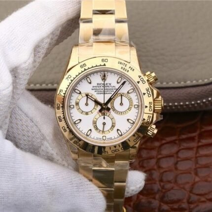 ROLEX COSMOGRAPH DAYTONA 116508 YELLOW GOLD ORIGINAL CAL.