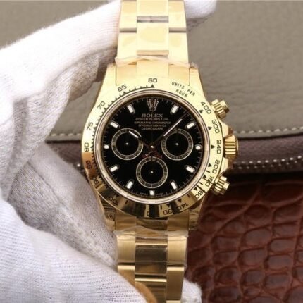 ROLEX COSMOGRAPH DAYTONA 116528 YELLOW GOLD ORIGINAL CAL.