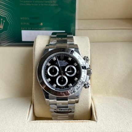 5A Top Quality  DAYTONA white gold