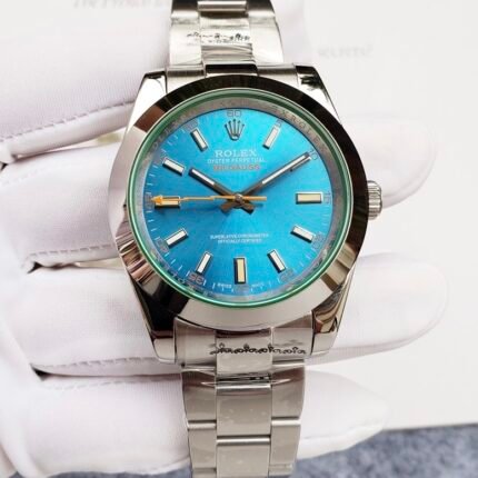 Rolex Milguess Blue Dial / Automatic Movement/ Luxury Rolex Watch- 39mm -Replica Watches