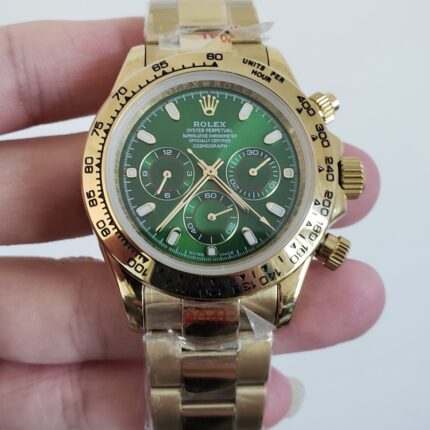 Rolex Daytona Green dial / Automatic Movement/ Luxury Rolex Watch- 39mm -Replica Watches