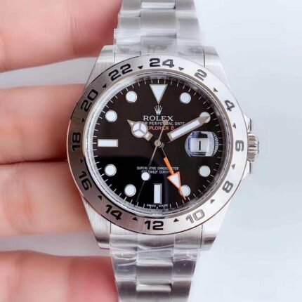 ROLEX Explorer 2 Watch black dial AUTOMATIC MOVEMENT/ Luxury Rolex ??39mm -Replica Watches