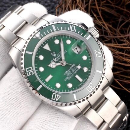 Rolex Submariner Green Hulk / Automatic Movement/ Luxury Rolex watch- 40mm -Replica Watches