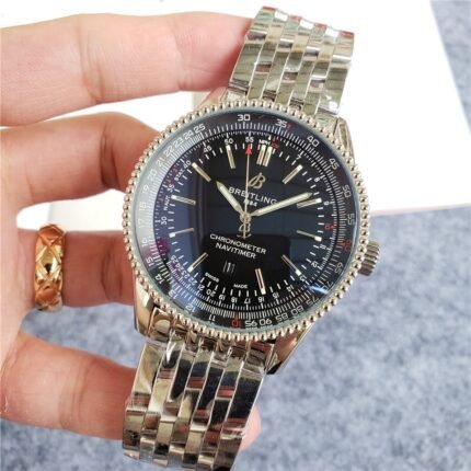 Breitling Navitimer Black dial / Automatic movement / Luxury Breitling Watch For Men's- 46mm -Replica watches