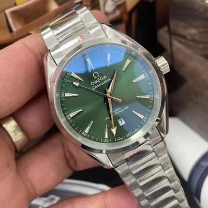 Omega Seamaster Green Dial/ Automatic Movement/ luxury Omega watches for Men's- 42mm -Replica watches