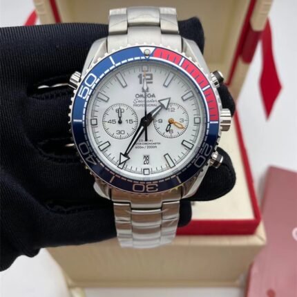 Omega Seamaster Professional Planet Ocean/ Chronograph/ luxury Omega watches for Men's- 45mm -Replica watches
