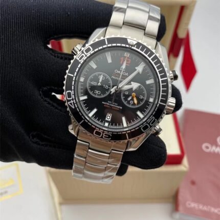 Omega Seamaster Professional Planet Ocean/ Chronograph/ luxury Omega watches for Men's- 45mm -Replica watches