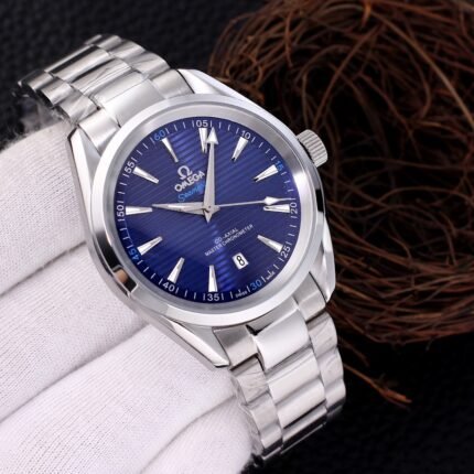 Omega Seamaster Blue dial/ Automatic Movement/ luxury Omega watches for Men's- 42mm -Replica watches