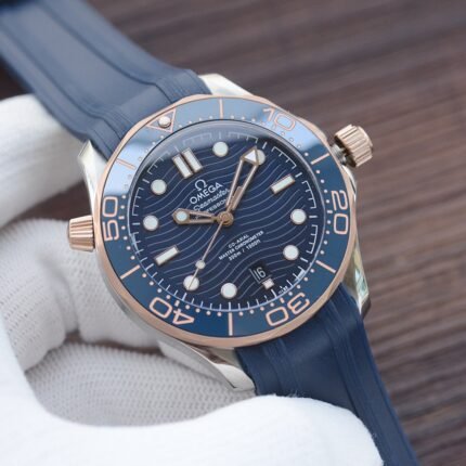 Omega Seamaster Diver Rubber Strap/ Automatic Movement/ luxury Omega watches for Men's- 42mm -Replica watches