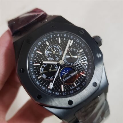 Audemars Piguet Black Stainless Steel/ Automatic movements- 42mm -Replica watches