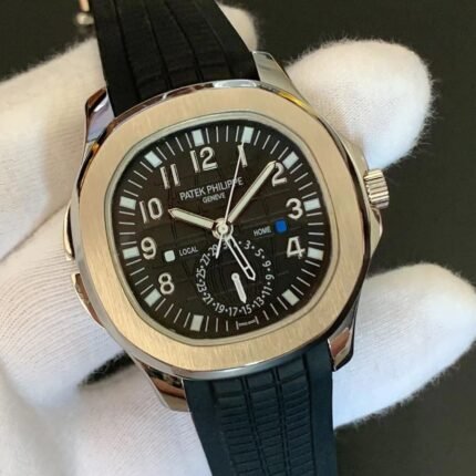 Patek Philippe Black Rubber Strap Automatic Movement -Replica watches