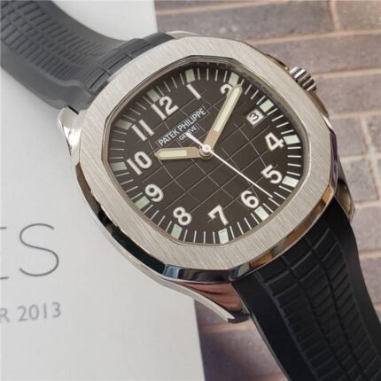 Patek Philippe Black Rubber Strap Automatic Movement -Replica watches