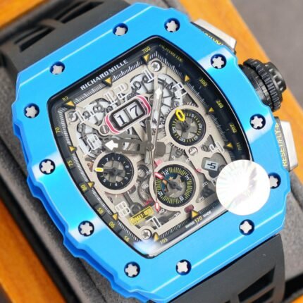 Richard Millie Automatic Movement Chronograph Rubber strap RM -Replica watches