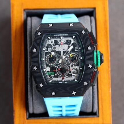 Richard Millie Automatic Movement Chronograph Rubber strap RM -Replica watches